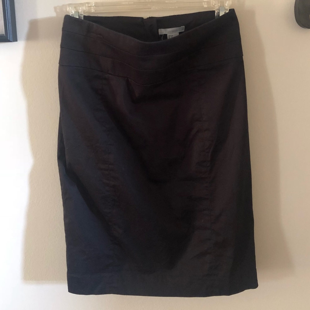 H&M black dress skirt